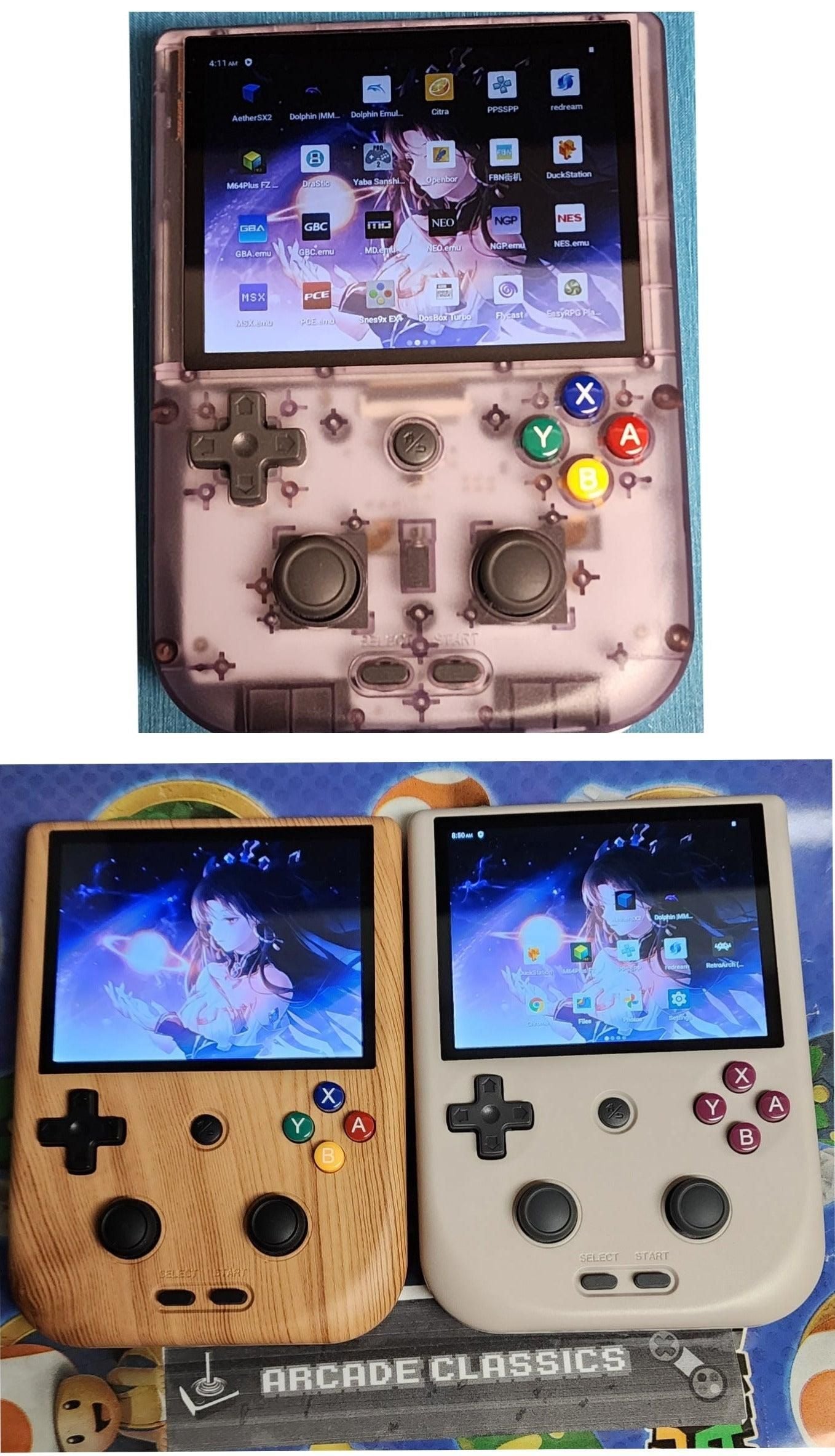 Anbernic RG405V custom Gamma OS 512Gb or 1TB Android OS handheld gaming console - Arcadeclassics
