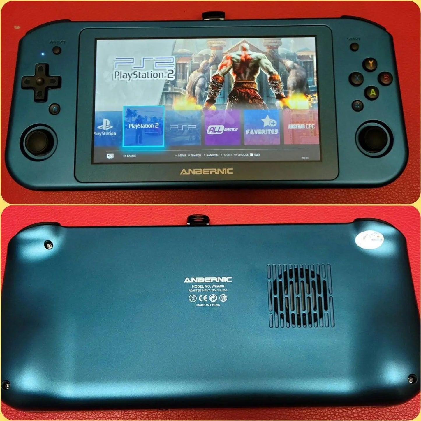 Custom Anbernic Win600 3050e 512GB plug&play Batocera & Windows handheld console - Arcadeclassics