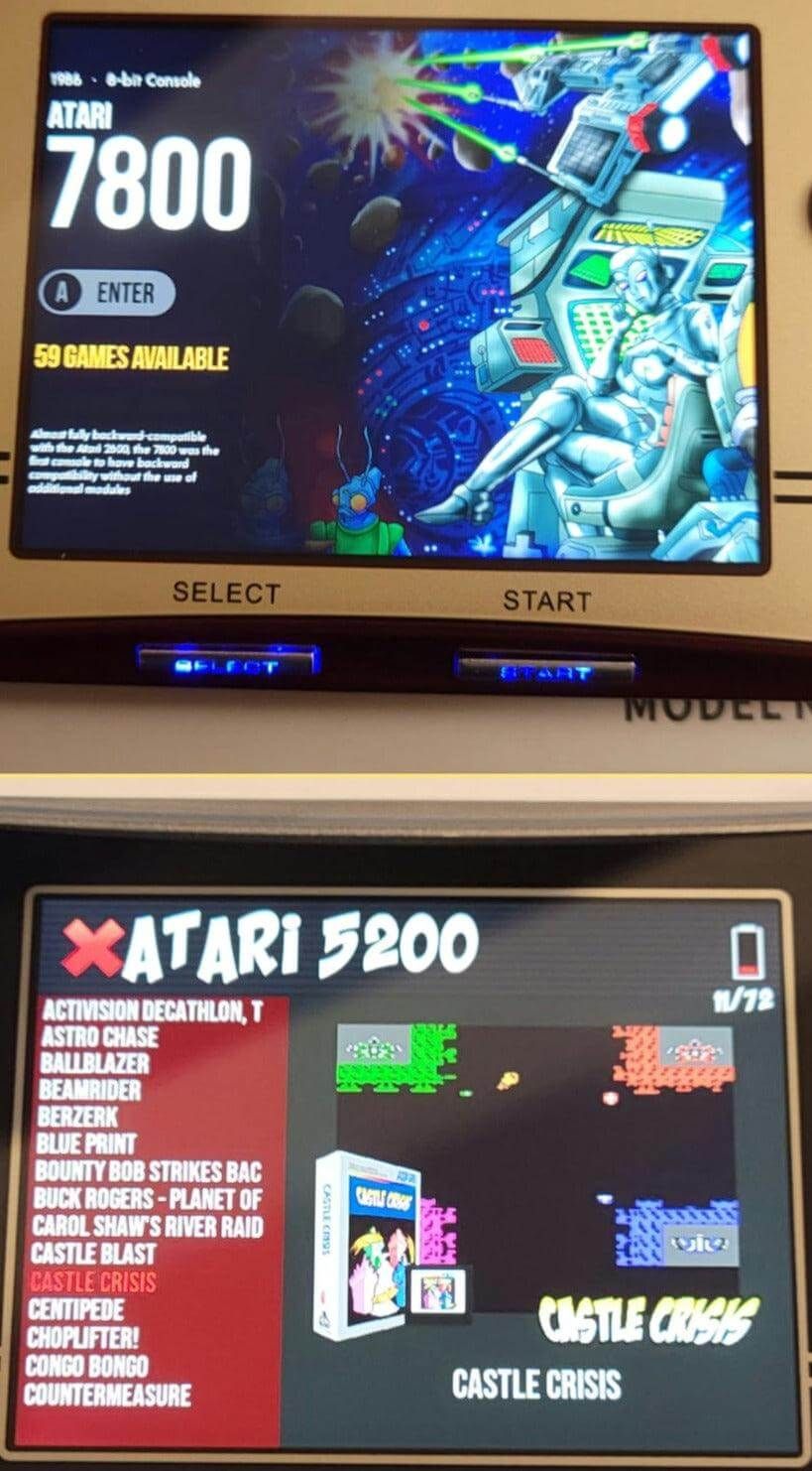 Custom OS for Anbernic RG350, RG350M, RG280V, RG280M, RG300X 128GB Sd card plug and play - Arcadeclassics