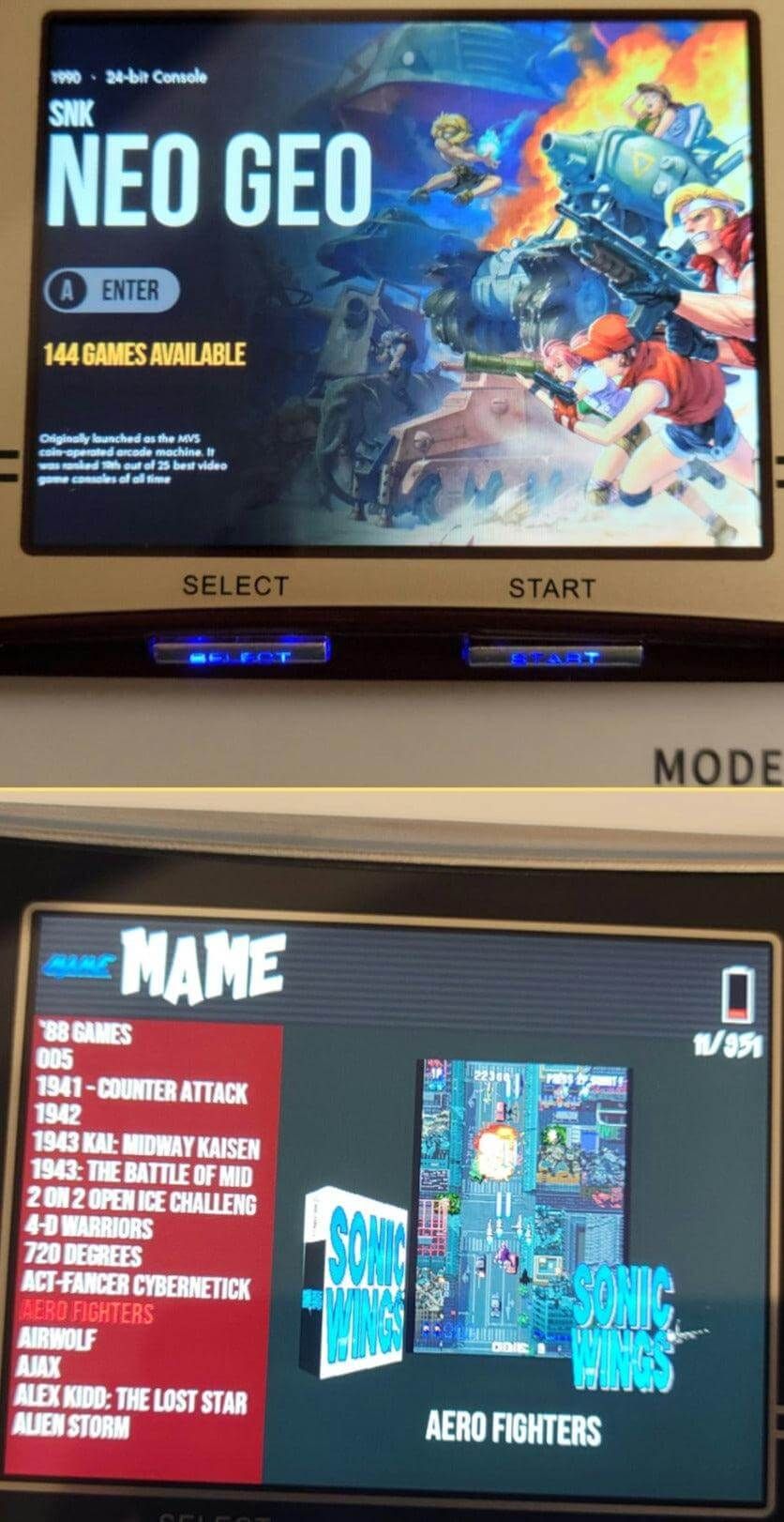 Custom OS for Anbernic RG350, RG350M, RG280V, RG280M, RG300X 128GB Sd card plug and play - Arcadeclassics