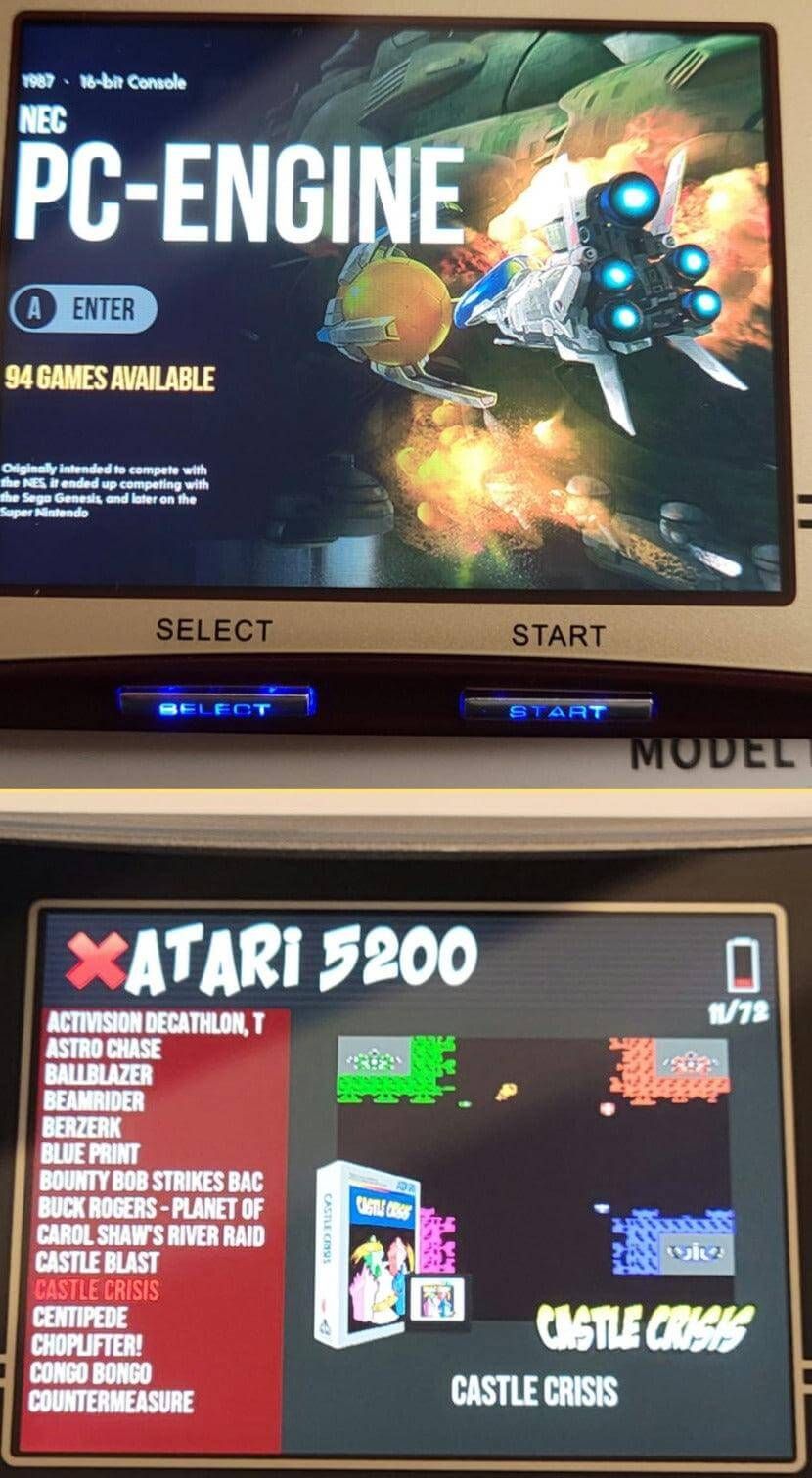 Custom OS for Anbernic RG350, RG350M, RG280V, RG280M, RG300X 128GB Sd card plug and play - Arcadeclassics