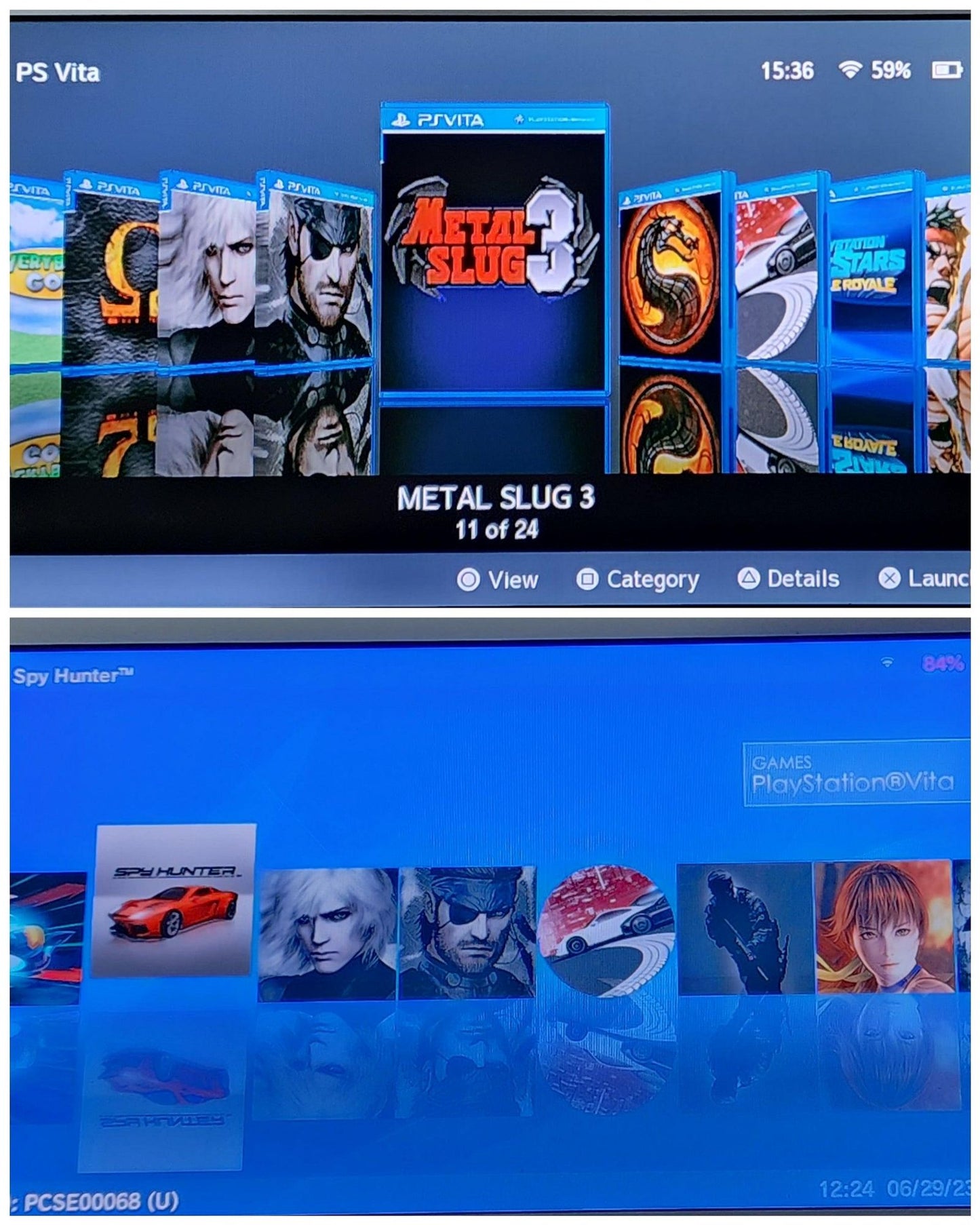 Custom modified jailbreak PlayStation PS Vita 1000 & 2000 consoles, 512GB SD2Vita SD & accessories - Arcadeclassics