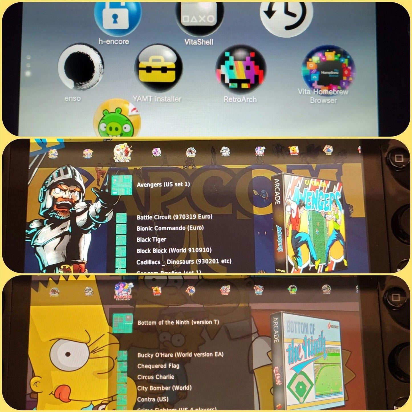 Custom modified jailbreak PlayStation PS Vita 1000 & 2000 consoles, 512GB SD2Vita SD & accessories - Arcadeclassics