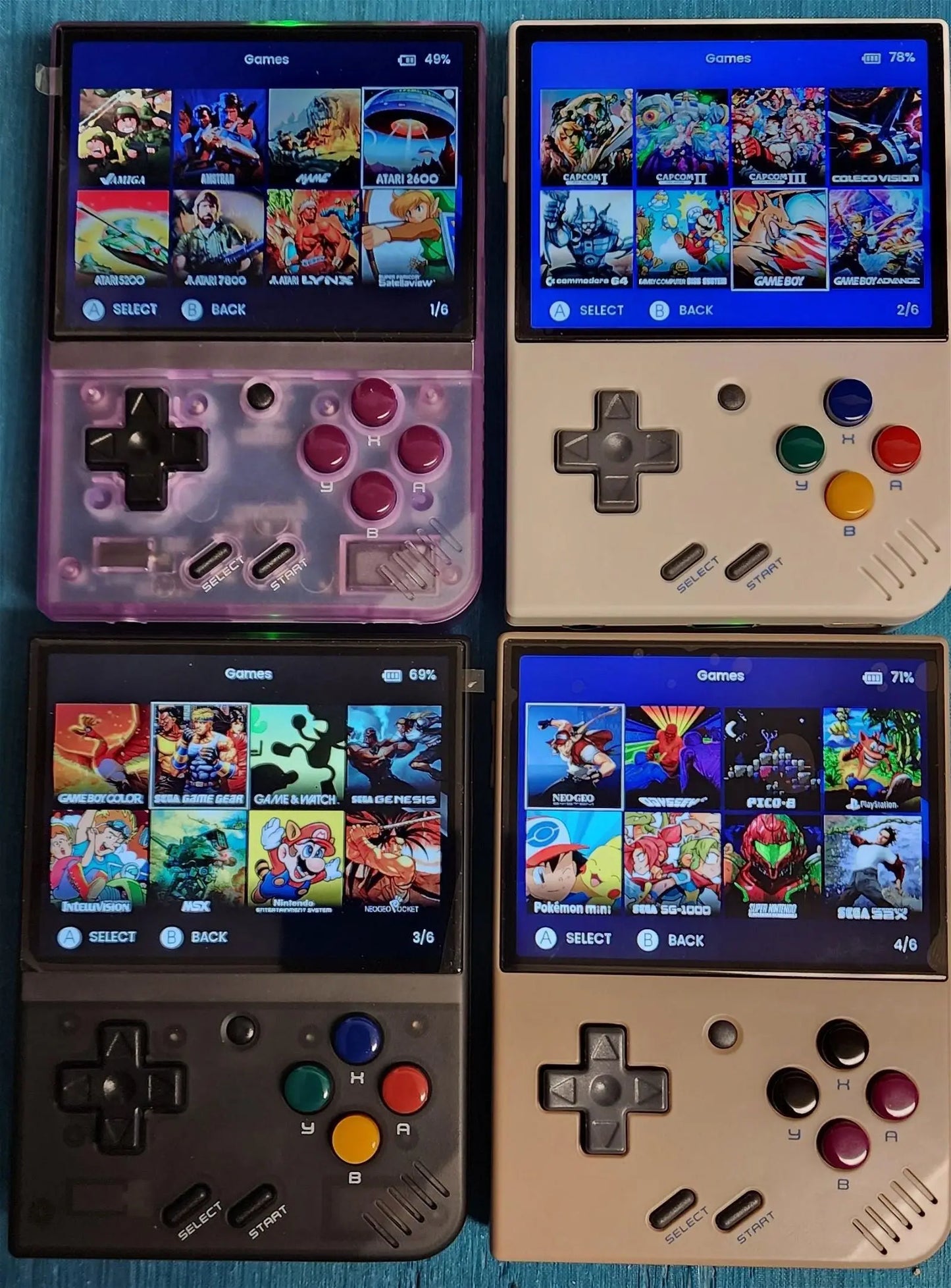 Miyoo Mini+ Plus + 64GB or 128GB Onion OS fully configured gaming handheld console, 40+ systems plug and play - Arcadeclassics