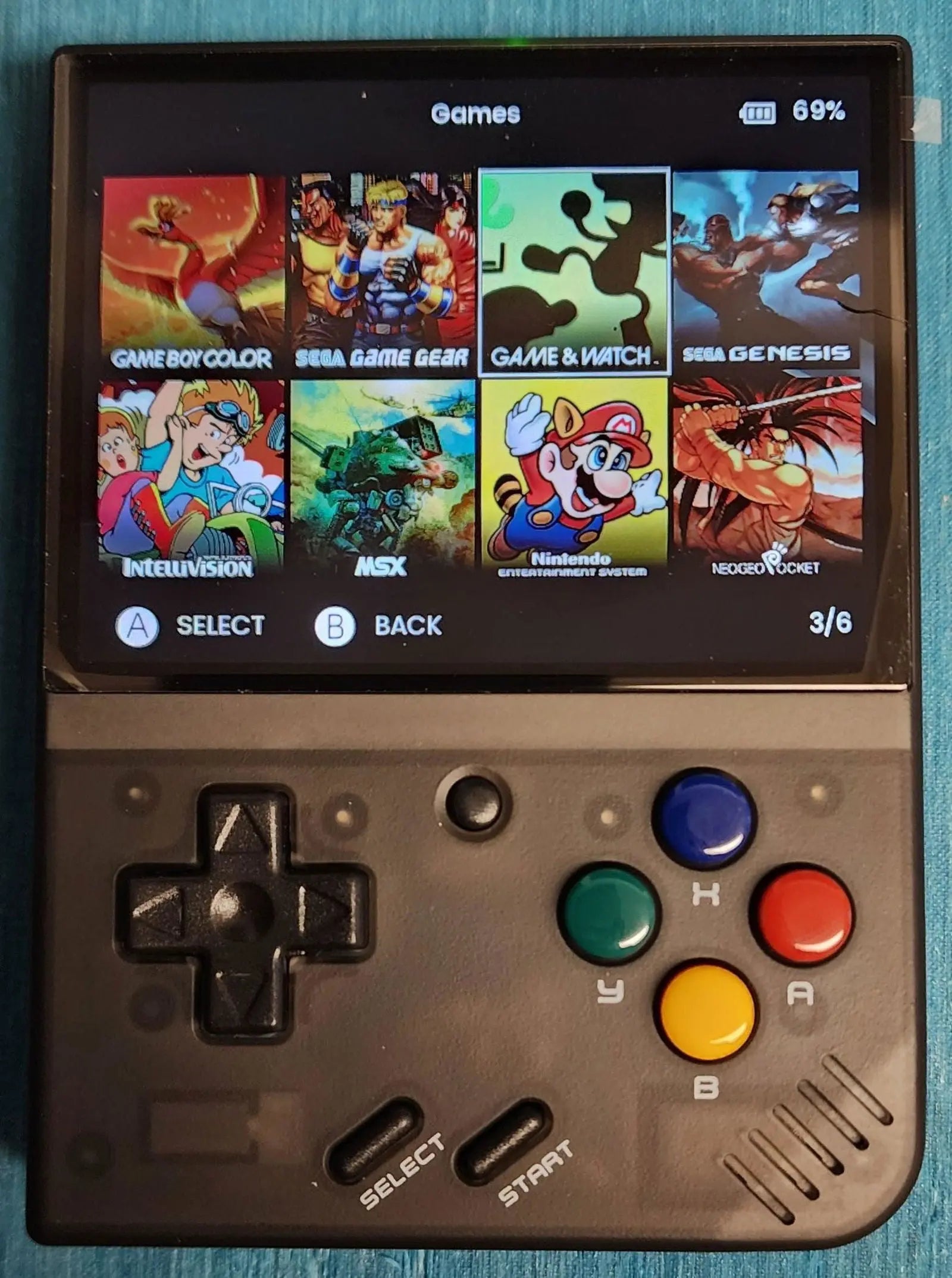 Miyoo Mini+ Plus + 64GB or 128GB Onion OS fully configured gaming handheld console, 40+ systems plug and play - Arcadeclassics