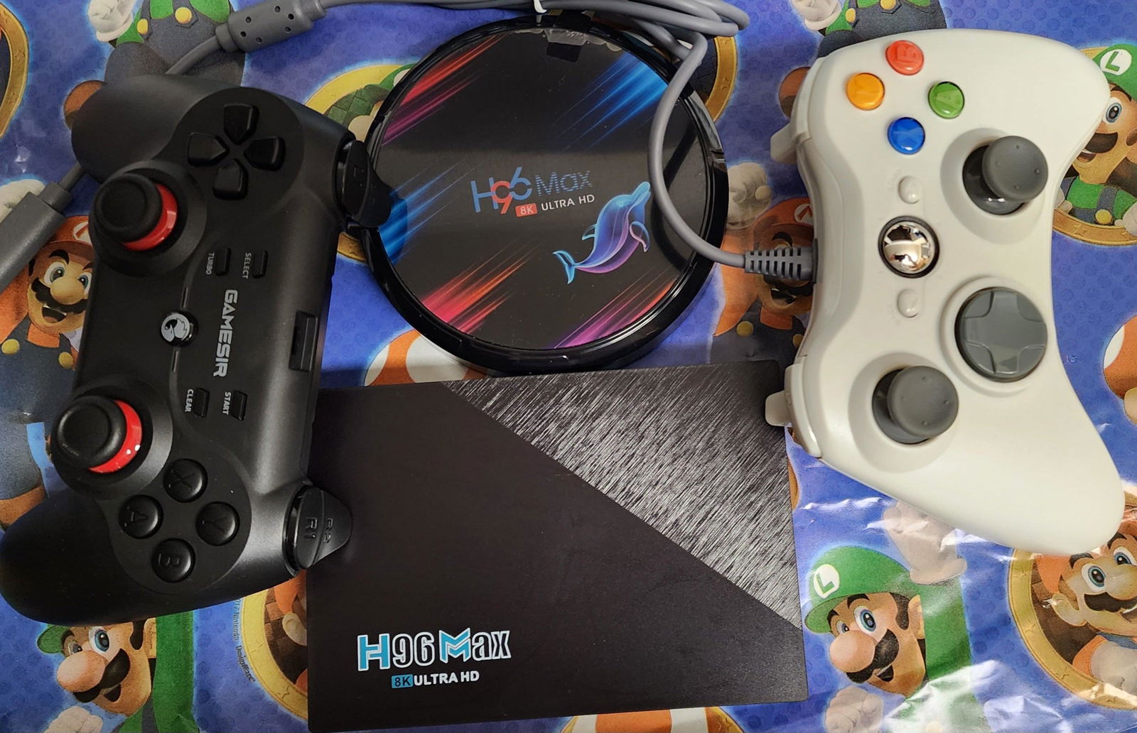 New A95X, H96 Max HD 128 4GB RAM Android, Linux plug & play gaming console system - Arcadeclassics