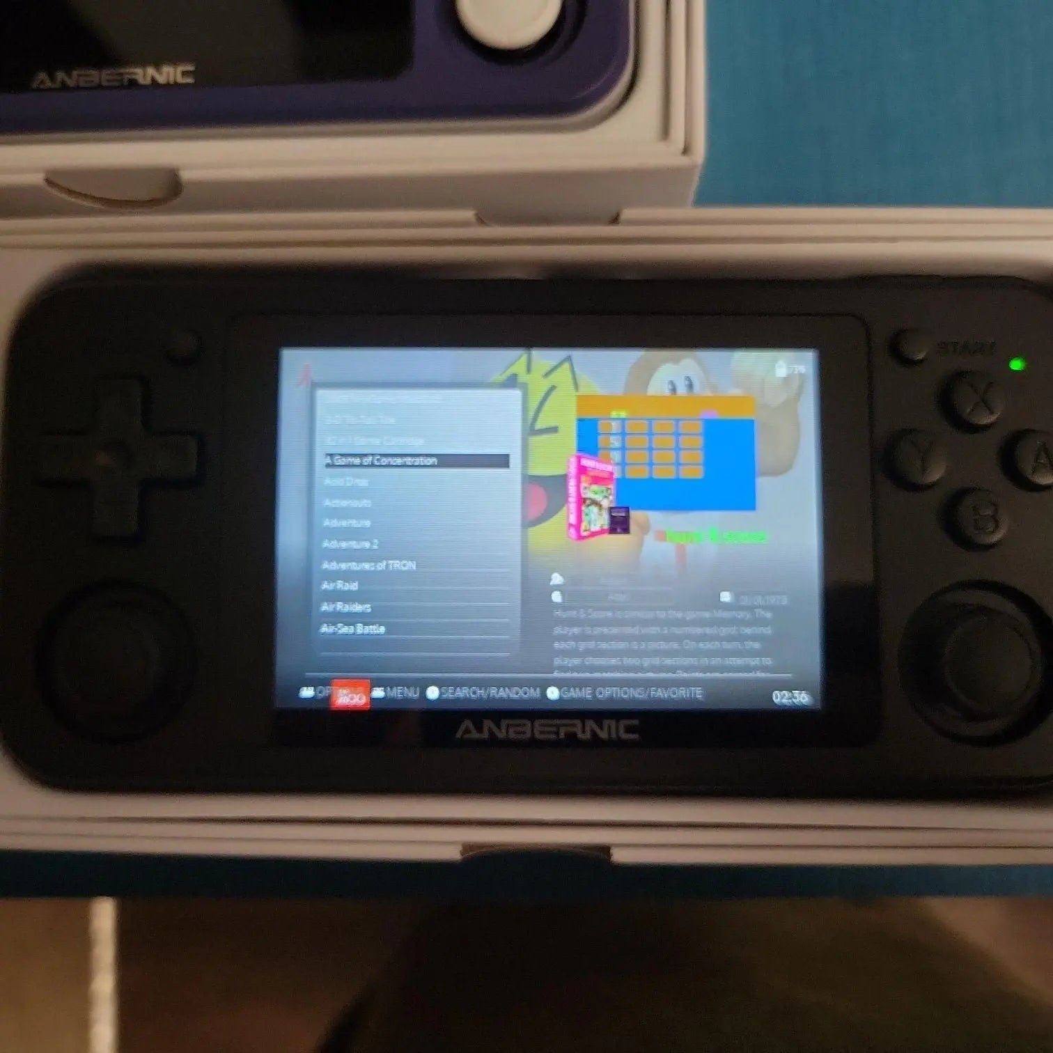 New Anbernic RG351P Custom OS and bundle, 128GB fully configured Micro SD, 53+ systems - Arcadeclassics