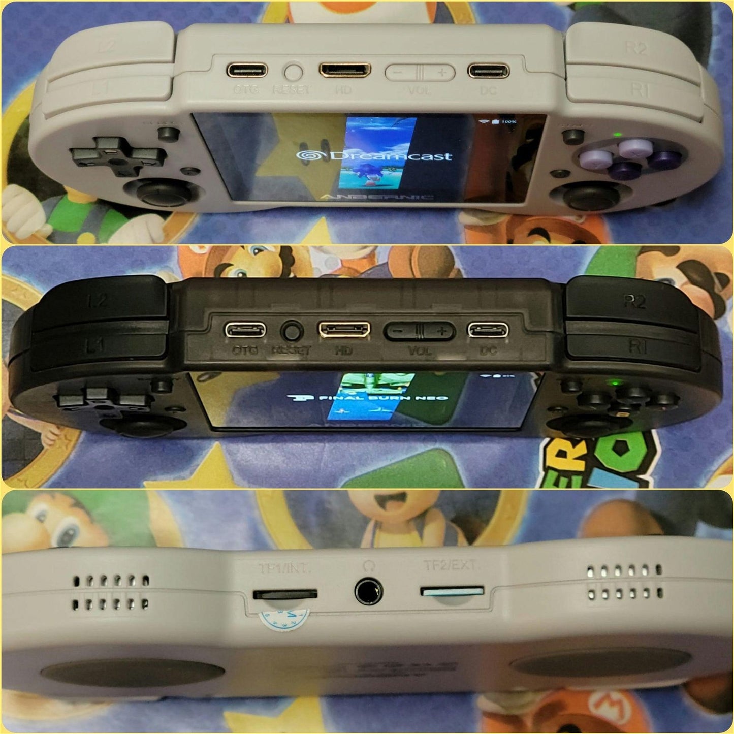 New Anbernic RG353P portable handheld game console, 256GB fully configured Linux OS - Arcadeclassics