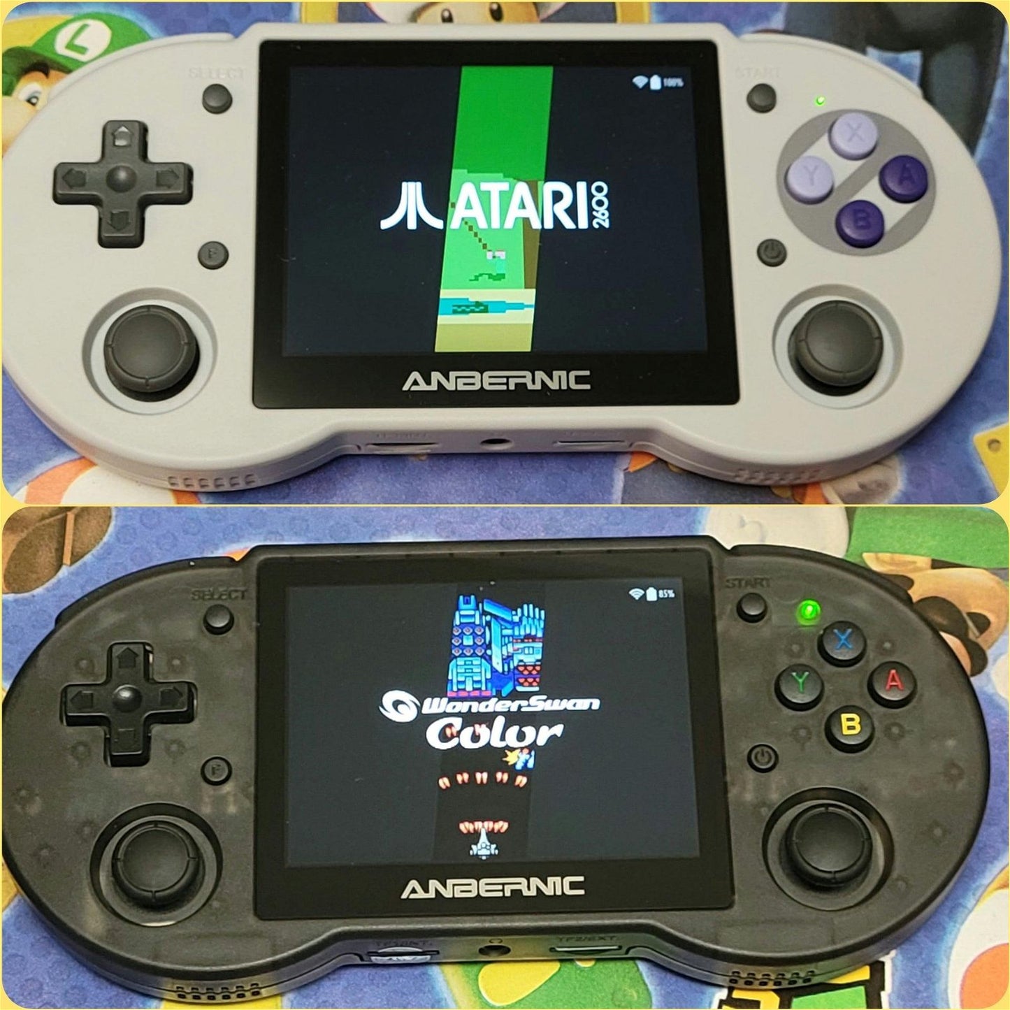 New Anbernic RG353P portable handheld game console, 256GB fully configured Linux OS - Arcadeclassics