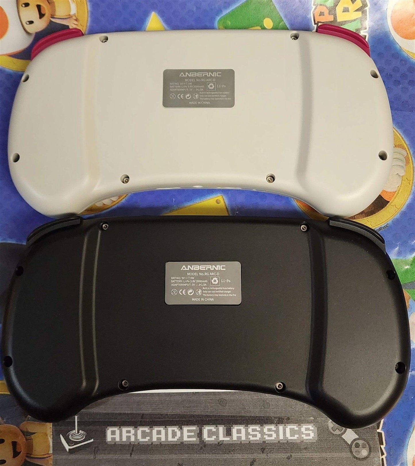New Anbernic RG Arc-S, RG Arc-D, Sega Design, gaming handheld 256GB custom Linux & Android OS - Arcadeclassics