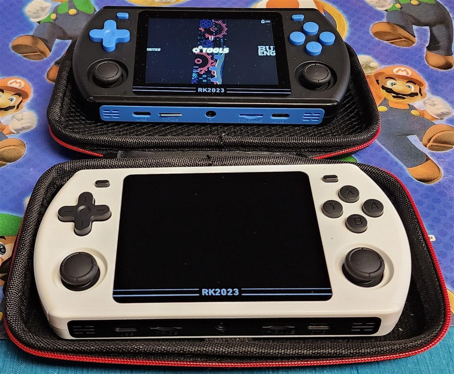 New RK2023 fully configured custom Linux OS 256GB portable handheld gaming console - Arcadeclassics