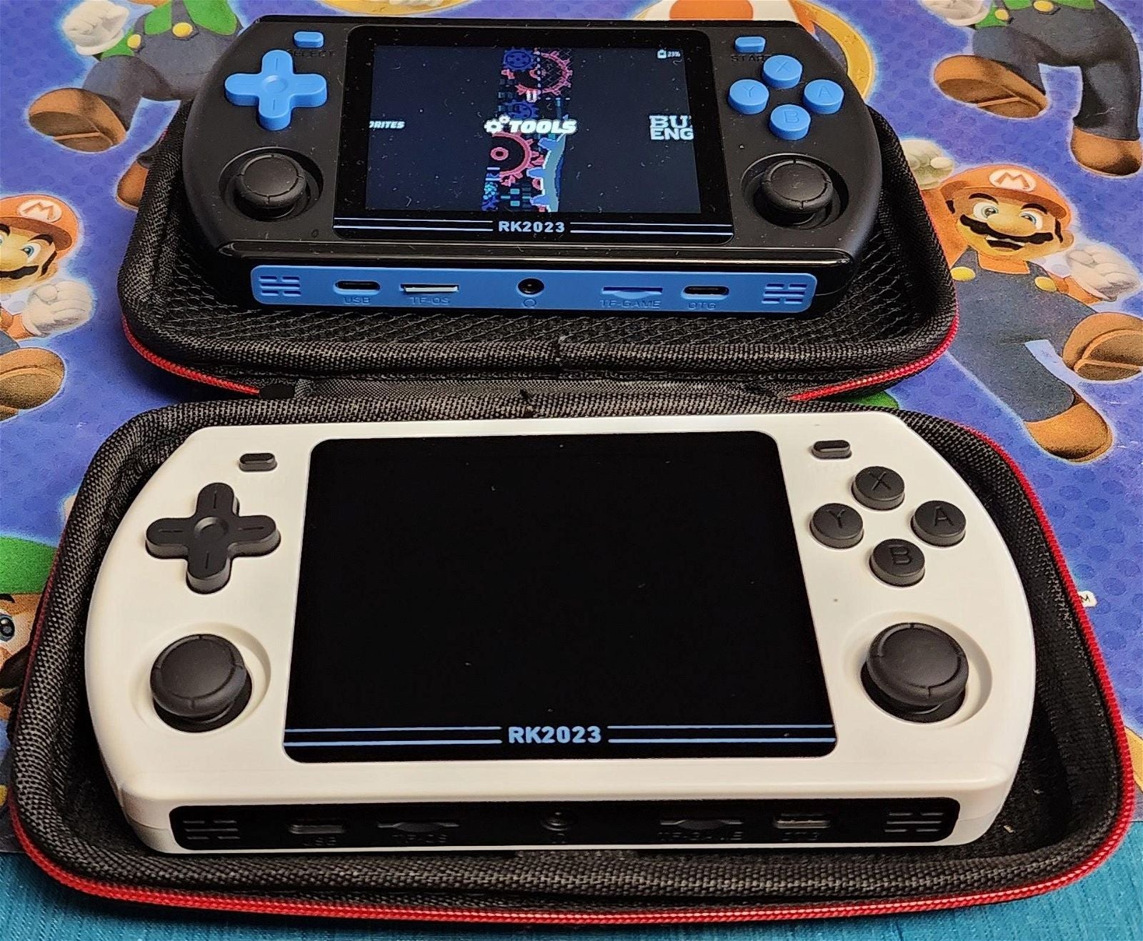 New RK2023 fully configured custom Linux OS 256GB portable handheld gaming console - Arcadeclassics