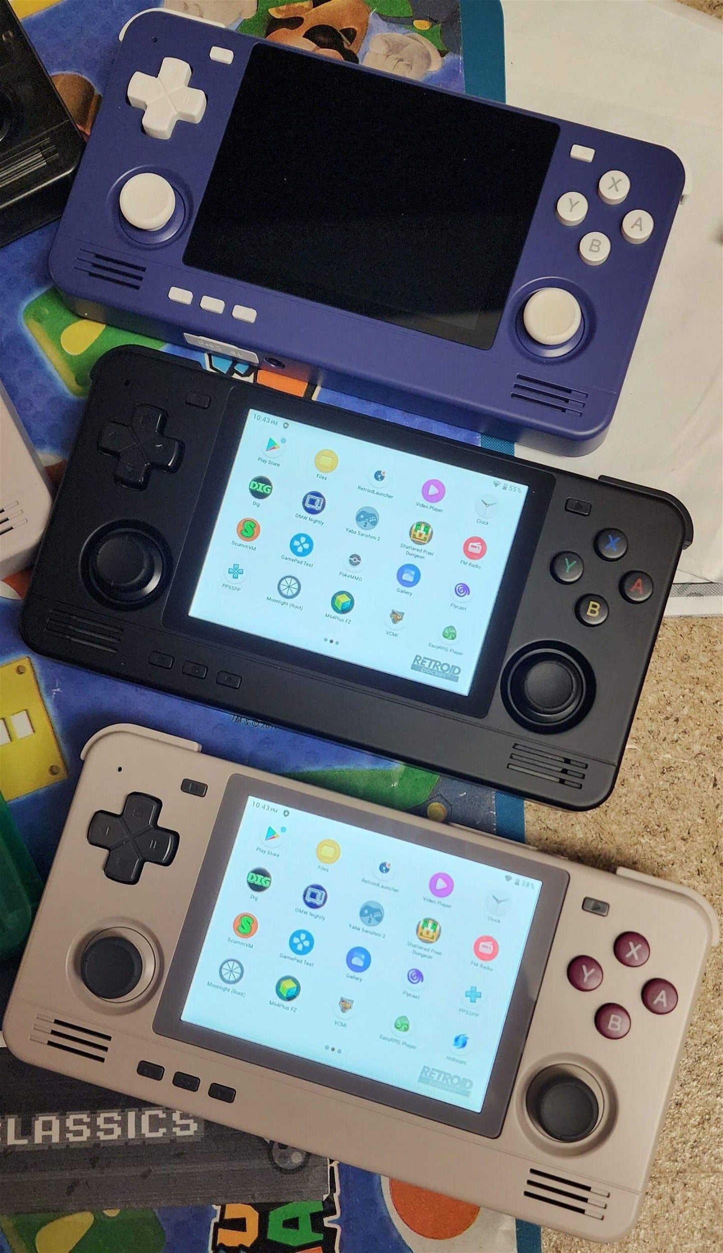 New Retroid Pocket 2S RP2S 4GB RAM plug&play 512GB SD portable gaming handheld console - Arcadeclassics