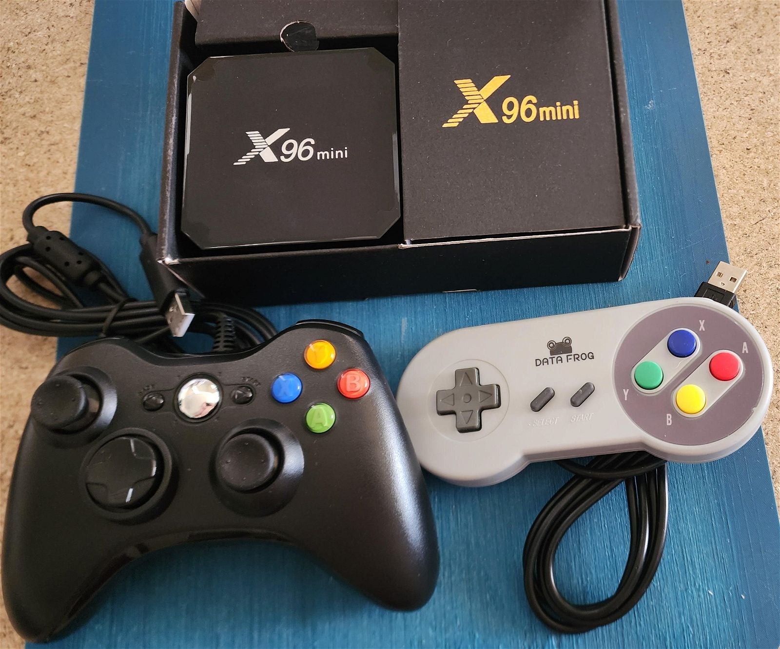 New X96 Mini Android stream box & Retro gaming system, 128GB Plug+Play 35+ systems - Arcadeclassics