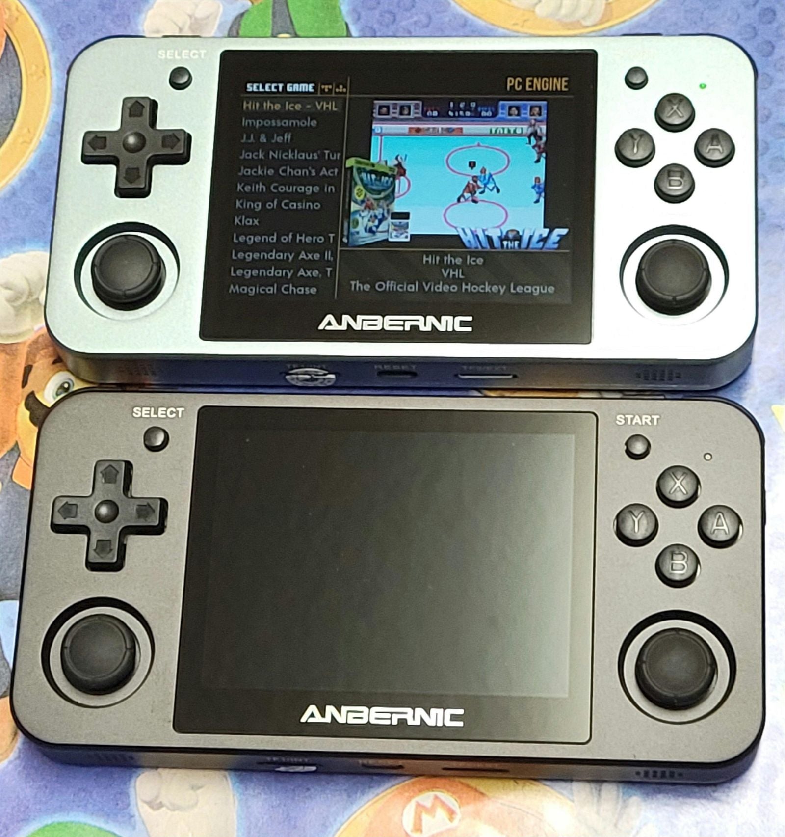 New custom OS Anbernic RG350M 128GB SD retro portable handheld gaming console, plug&play machined aluminum frame. - Arcadeclassics