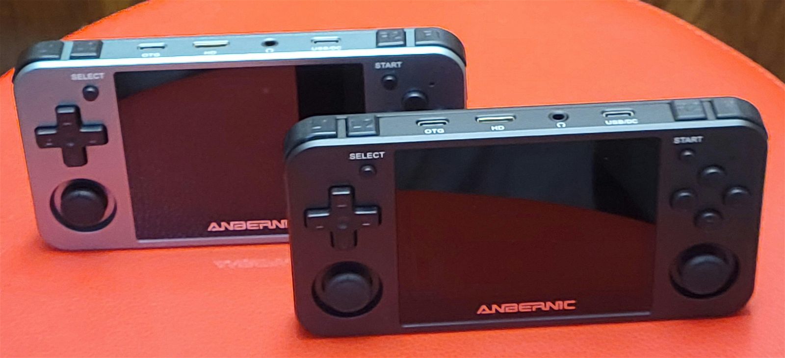 New custom OS Anbernic RG350M 128GB SD retro portable handheld gaming console, plug&play machined aluminum frame. - Arcadeclassics