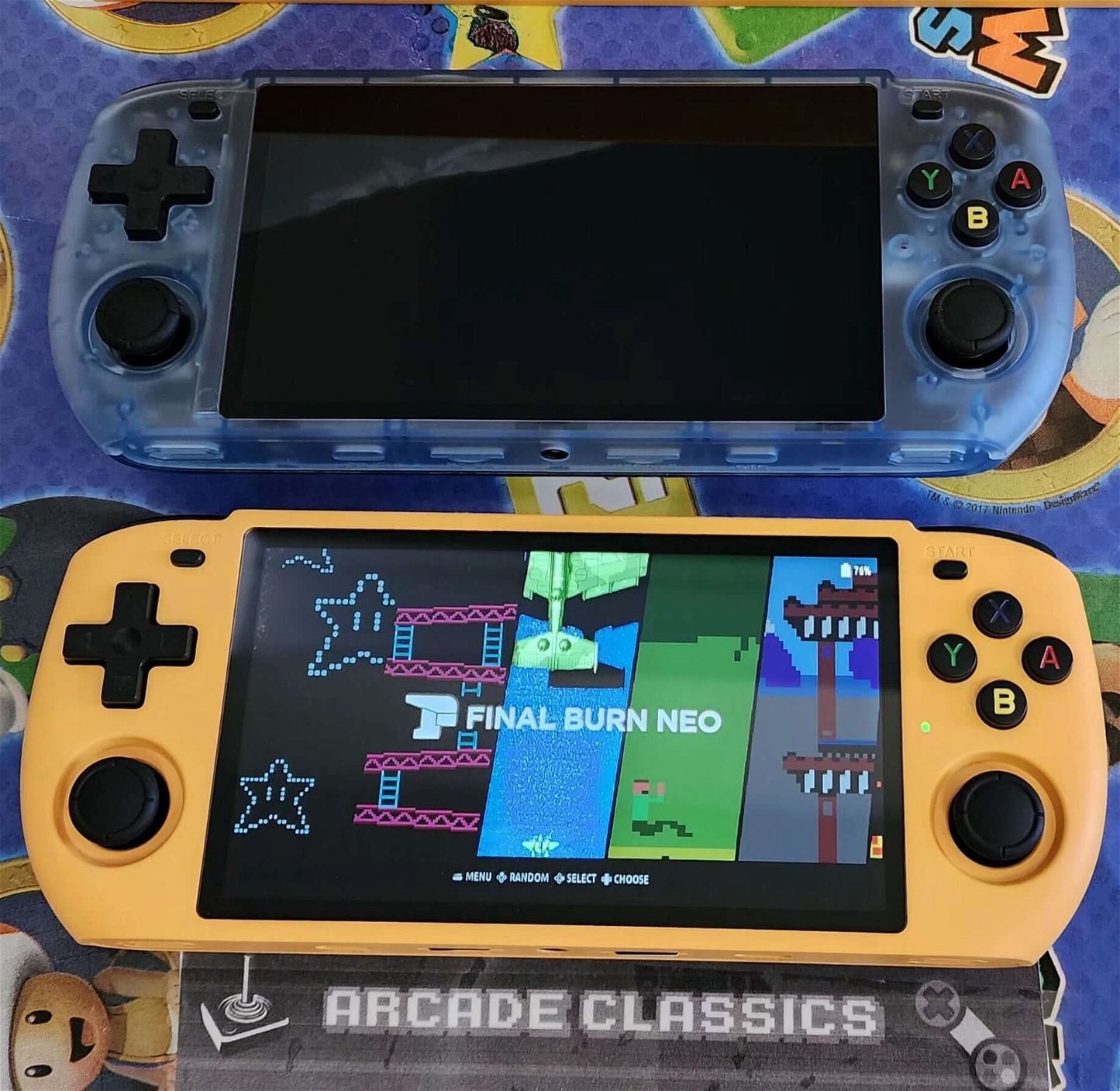 New custom OS RGB10 Max 3 retro handhelds portable gaming console 256GB SD 5" 720P system - Arcadeclassics