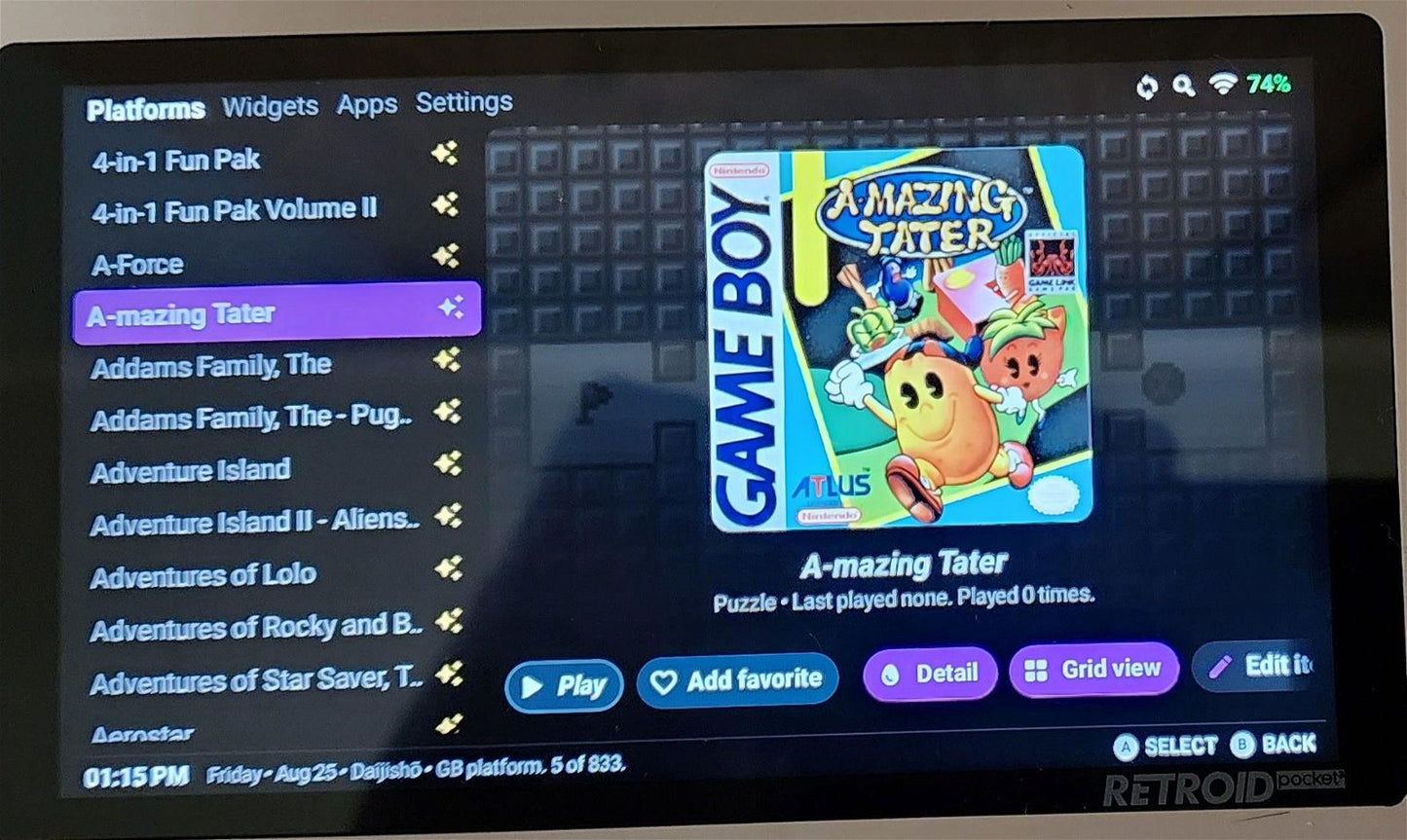 New custom plug & play Anbernic RG405M 512GB &1TB portable retro gaming handheld console - Arcadeclassics