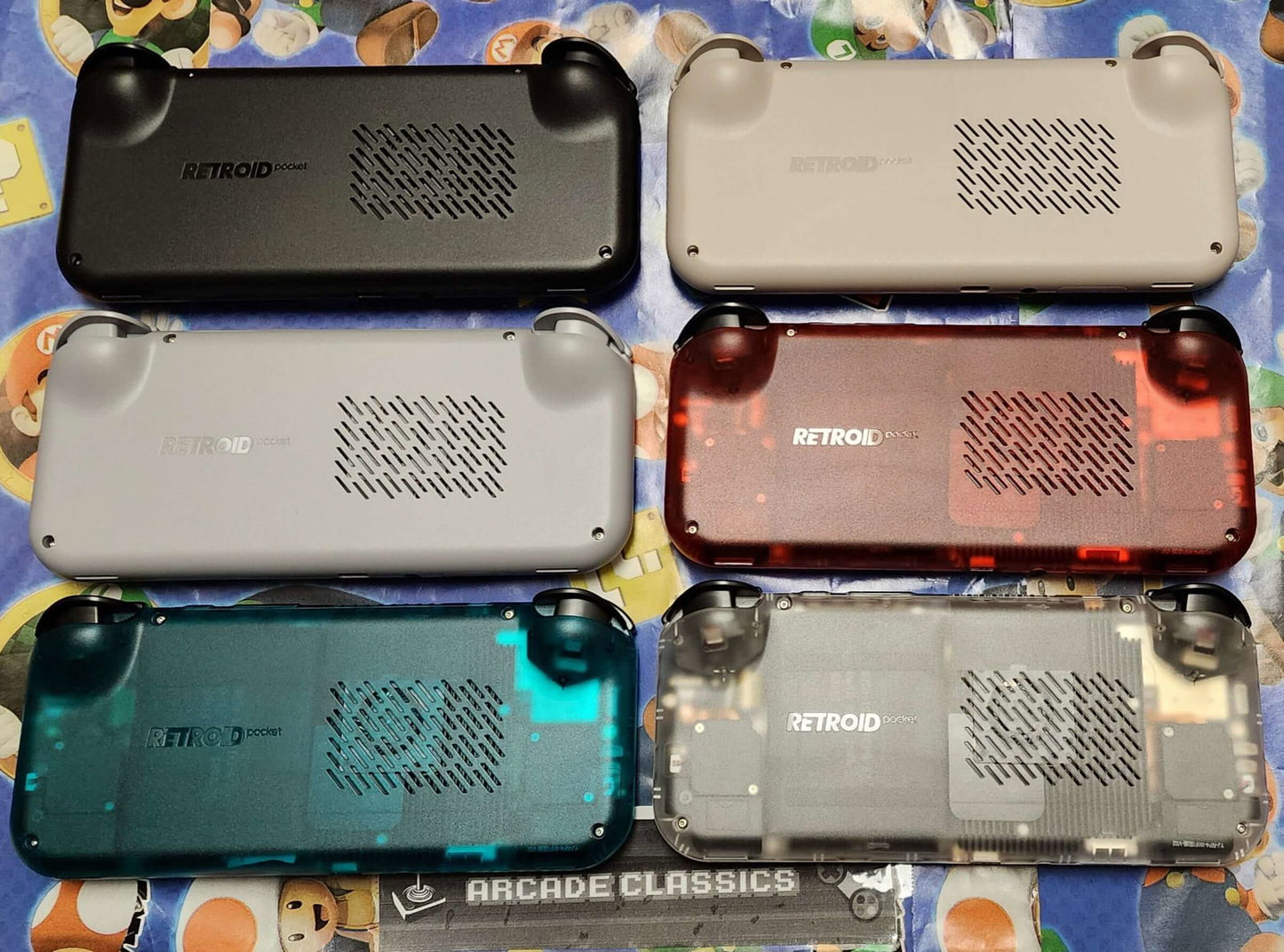 New plug & play Retroid Pocket 4 & RP4 Pro 512GB, 1TB Android OS Portable Handheld Console - Arcadeclassics