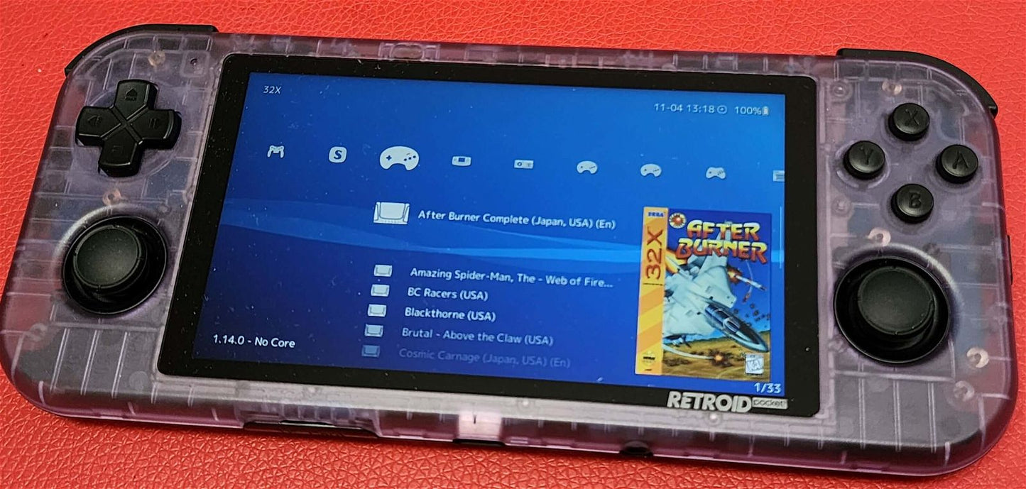 New plug & play Retroid Pocket 4 & RP4 Pro 512GB, 1TB Android OS Portable Handheld Console - Arcadeclassics