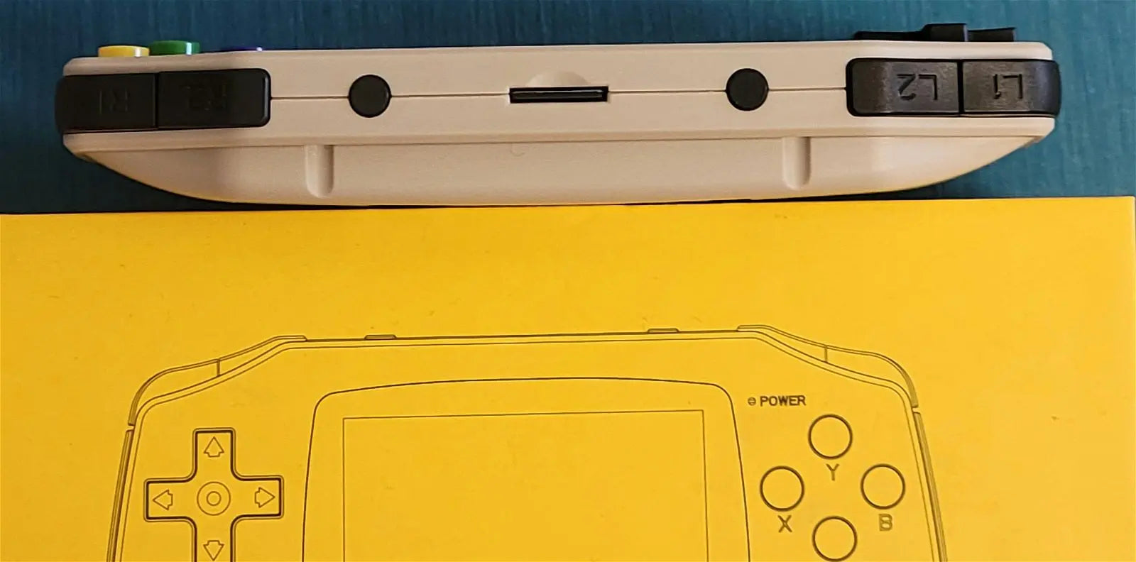 New powkiddy A30 ultra portable retro handheld gaming console, GBA design, 32GB plug and play - Arcadeclassics