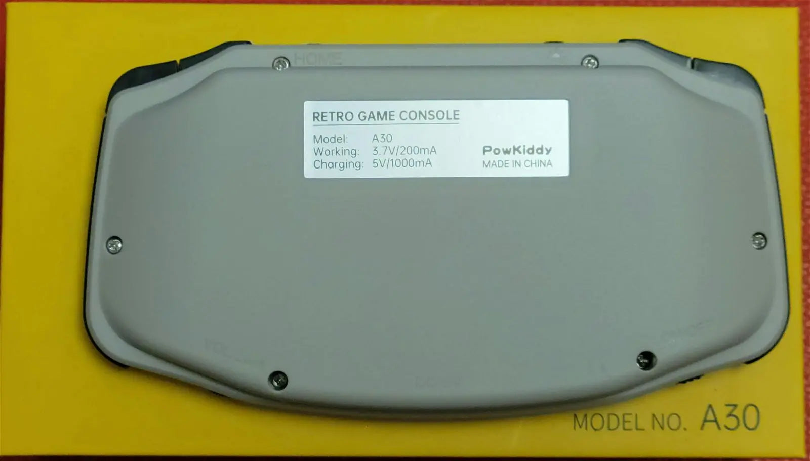 New powkiddy A30 ultra portable retro handheld gaming console, GBA design, 32GB plug and play - Arcadeclassics