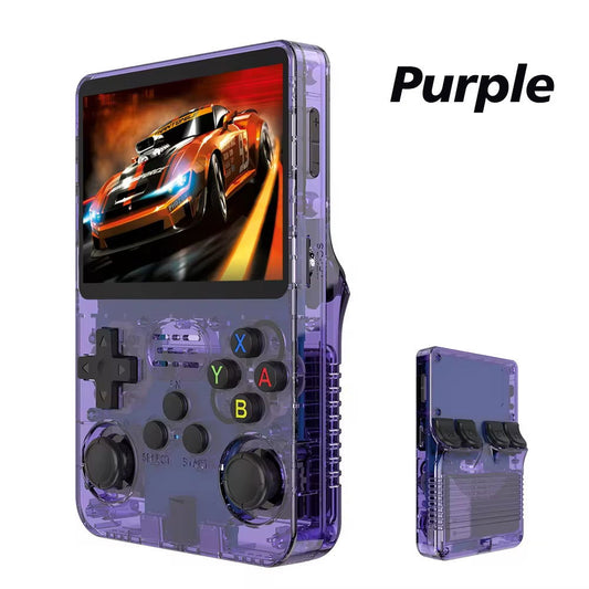 R36S Retro Handheld Video Game Console Linux System 3.5 Inch IPS Screen R35S Pro Portable Pocket Video Player 64GB Games - Arcadeclassics