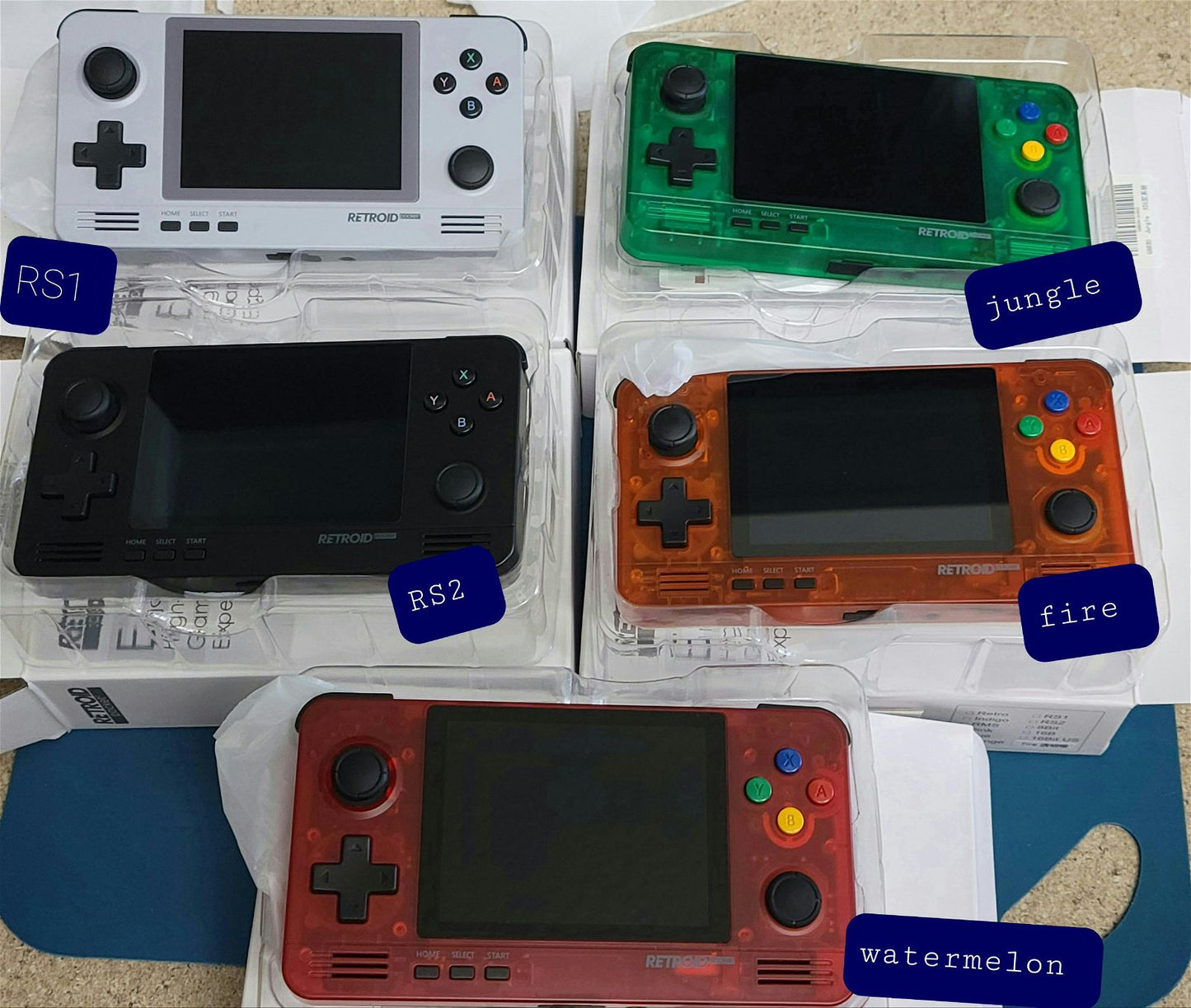 Retroid Pocket 2+ plus fully configured systems 256GB Samsung SD portable handheld gaming console - Arcadeclassics
