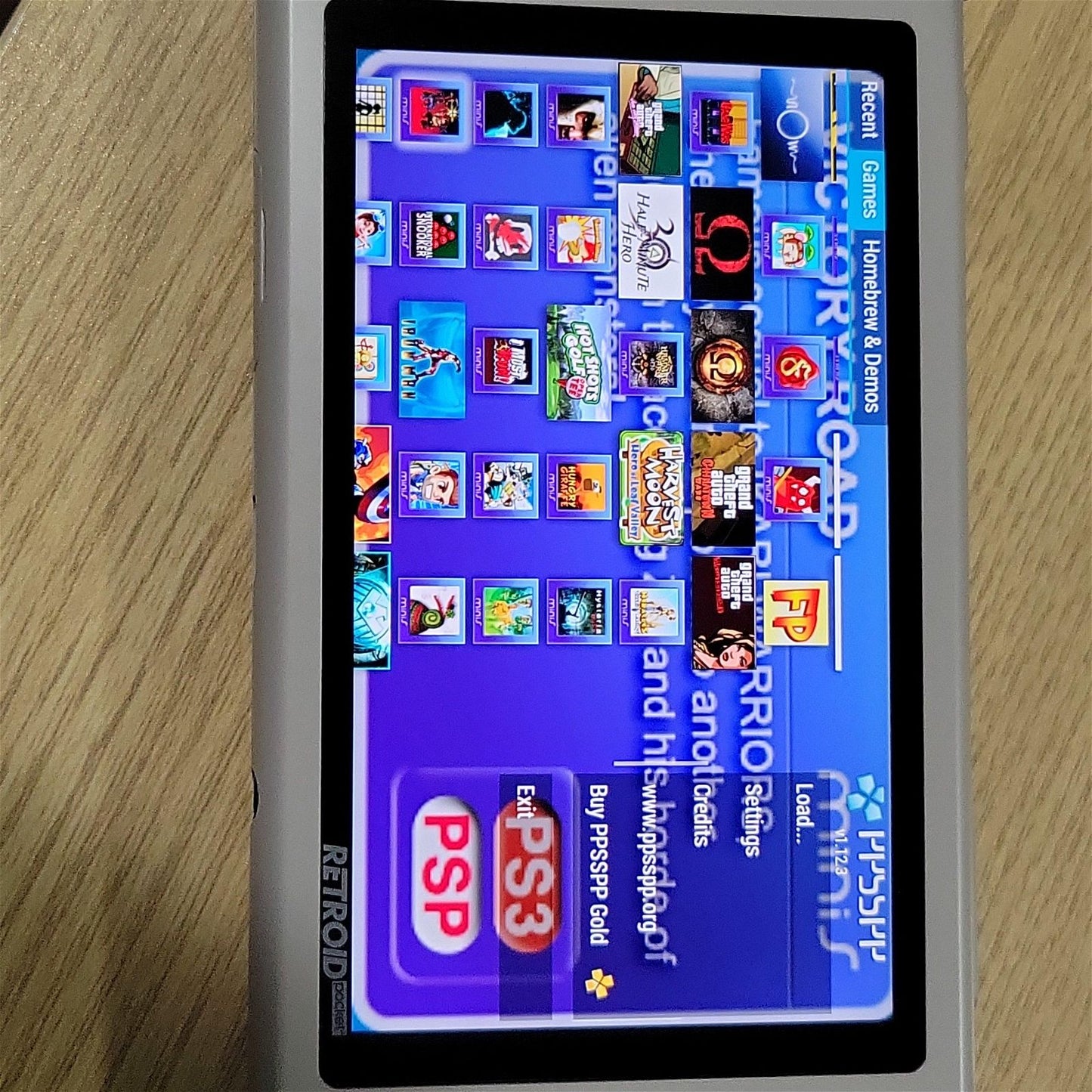 Retroid Pocket 3, RP3+ RP3 Plus configured 256GB, 512GB SD portable gaming handheld console - Arcadeclassics