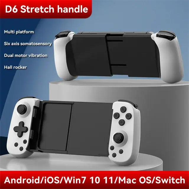 Wireless Bluetooth Gamepad for Andoid, IOS, Windows, Nintendo Switch Extendable Gaming Controller Arcadeclassics