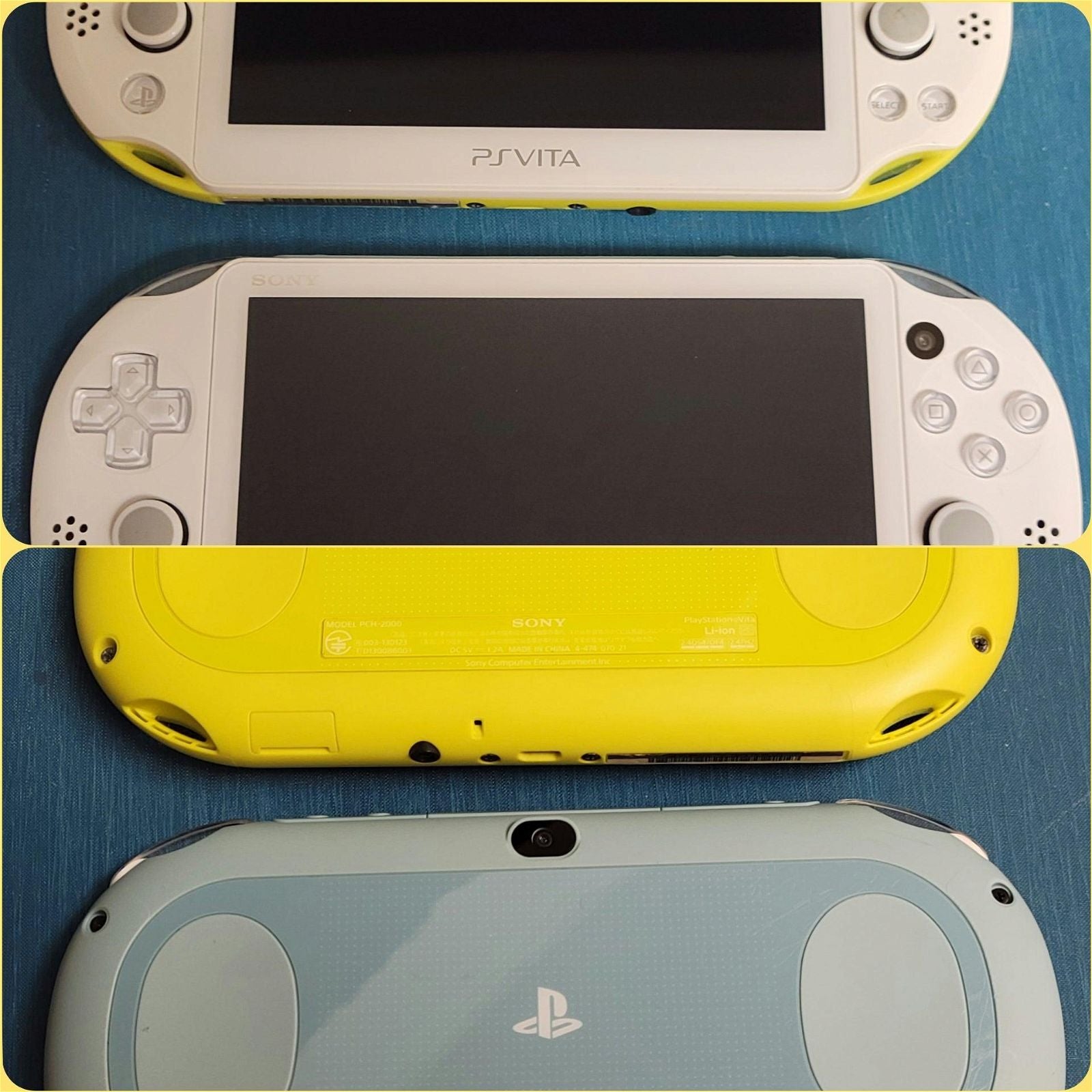 Custom modified jailbreak PlayStation PS Vita 1000 & 2000 consoles, 512GB SD2Vita SD & accessories - Arcadeclassics