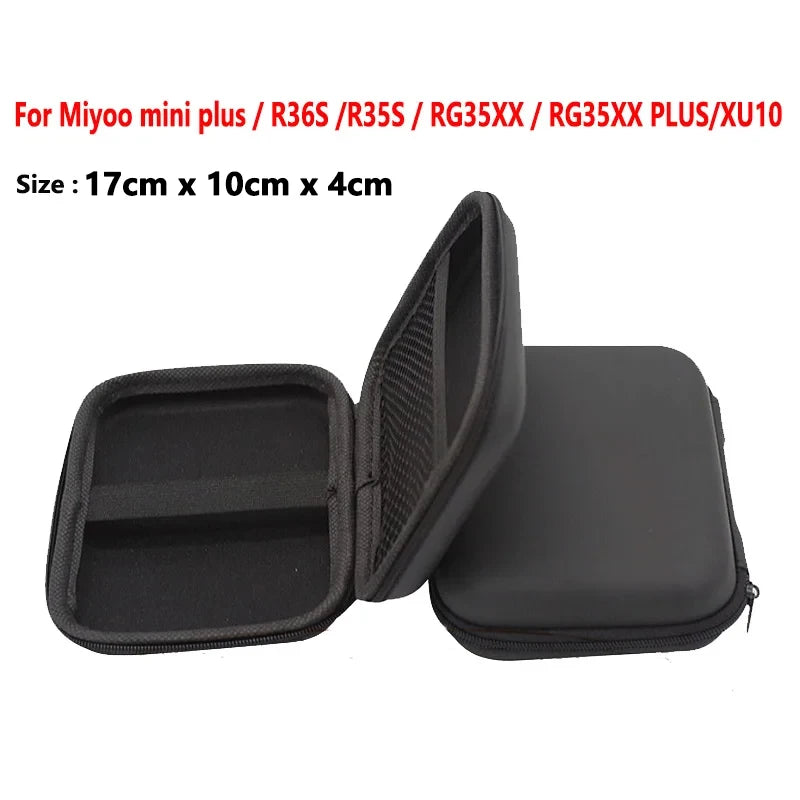 For R36S/R35xx plus, Miyoo Game Console Storage Bag Hard Portable Protect Game Carry Case - Arcadeclassics