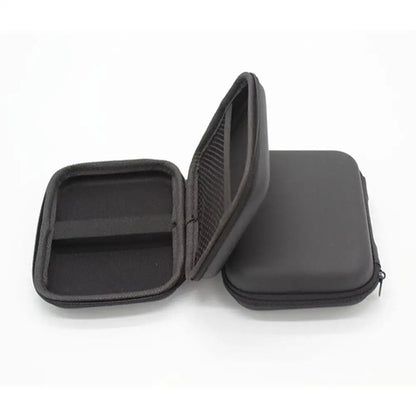 Game Console Storage Bag for R35S/R36S/RG35XX, Miyoo, Anbernic Carbon Fiber Pattern EVA Anti-Fall Protective Case - Arcadeclassics