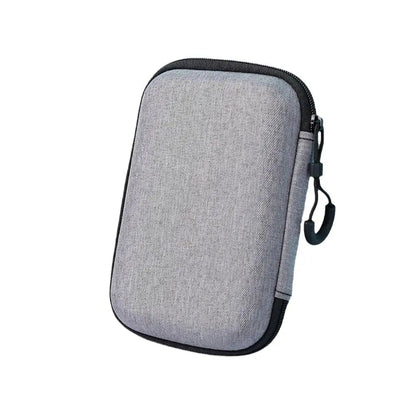 Game Console Storage Bag for R35S/R36S/RG35XX, Miyoo, Anbernic Carbon Fiber Pattern EVA Anti-Fall Protective Case - Arcadeclassics