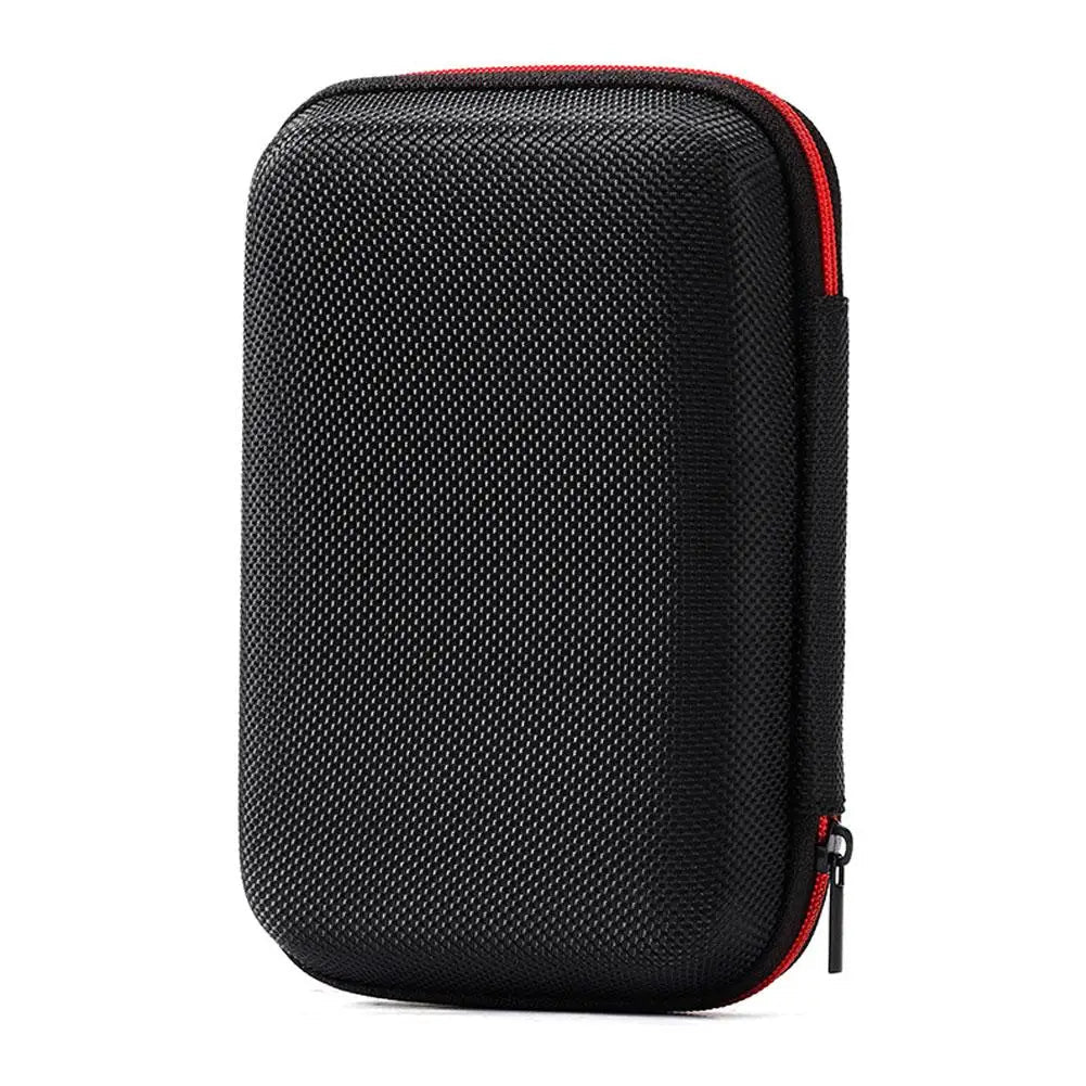 Game Console Storage Bag for R35S/R36S/RG35XX, Miyoo, Anbernic Carbon Fiber Pattern EVA Anti-Fall Protective Case - Arcadeclassics