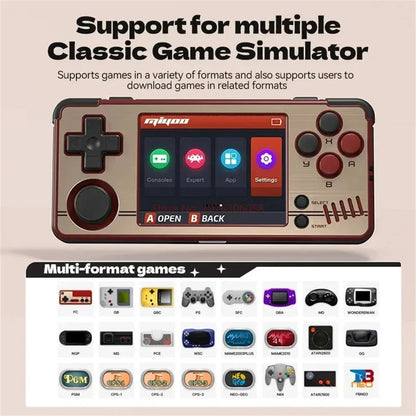 Miyoo A30 Portable Retro Handheld Game Open Source Linux System 2.8 IPS HD Screen 64GB 128GB SD cards - Arcadeclassics
