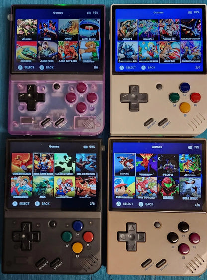 Miyoo Mini+ Plus + 64GB or 128GB Onion OS fully configured gaming handheld console, 40+ systems plug and play - Arcadeclassics
