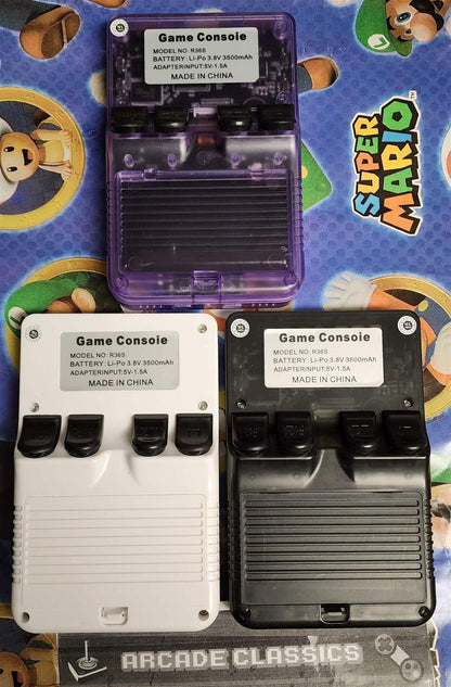 New R36S 256GB SD & custom cases, gaming handheld system, Miyoo Mini alternative - Arcadeclassics