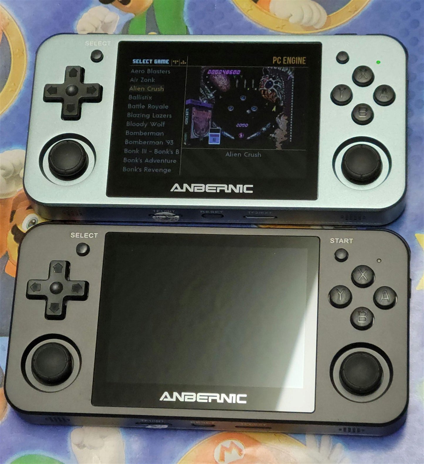 New custom OS Anbernic RG350M 128GB SD retro portable handheld gaming console, plug&play machined aluminum frame. - Arcadeclassics