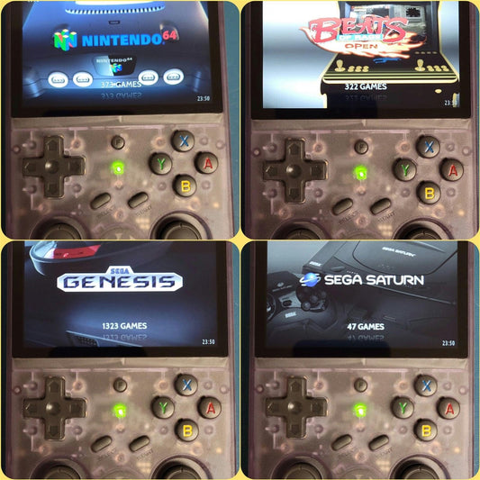 New plug & play Anbernic RG353V 256GB custom Linux OS, Android portable gaming console - Arcadeclassics