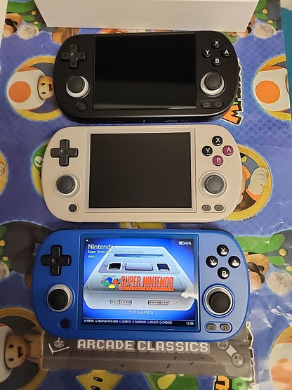 New plug & play Anbernic RG40XX H Custom 256GB SD portable gaming handheld - Arcadeclassics