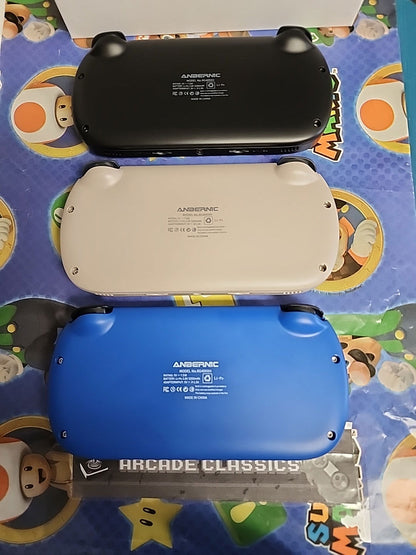 New plug & play Anbernic RG40XX H Custom 256GB SD portable gaming handheld - Arcadeclassics