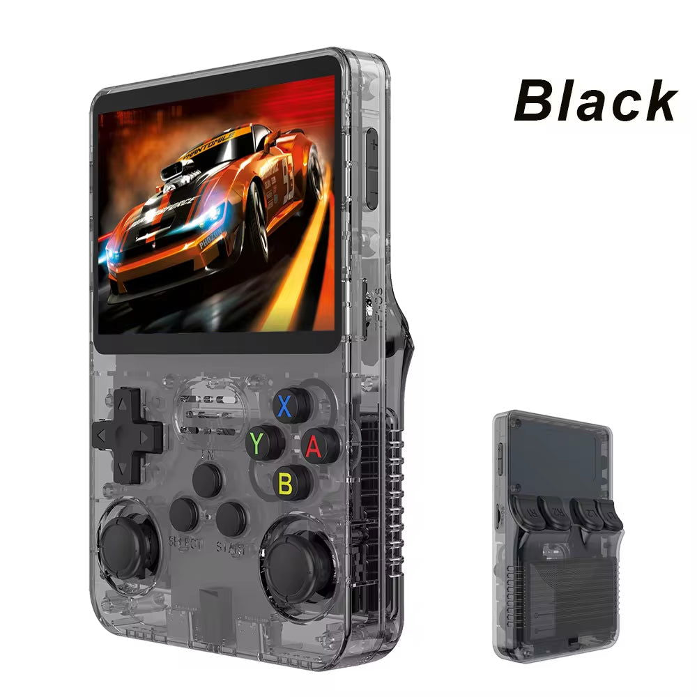R36S Retro Handheld Video Game Console Linux System 3.5 Inch IPS Screen R35S Pro Portable Pocket Video Player 64GB Games - Arcadeclassics