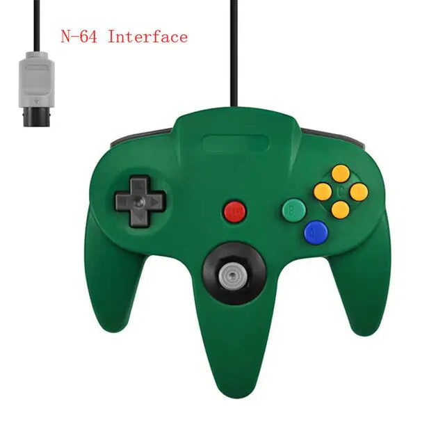 Retro N64 Console Gamepad N64 Wired Port - Arcadeclassics