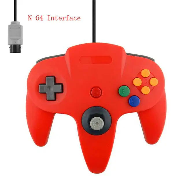 Retro N64 Console Gamepad N64 Wired Port - Arcadeclassics