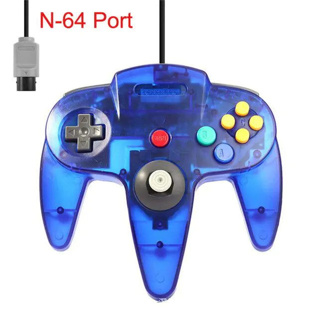 Retro N64 Console Gamepad N64 Wired Port - Arcadeclassics