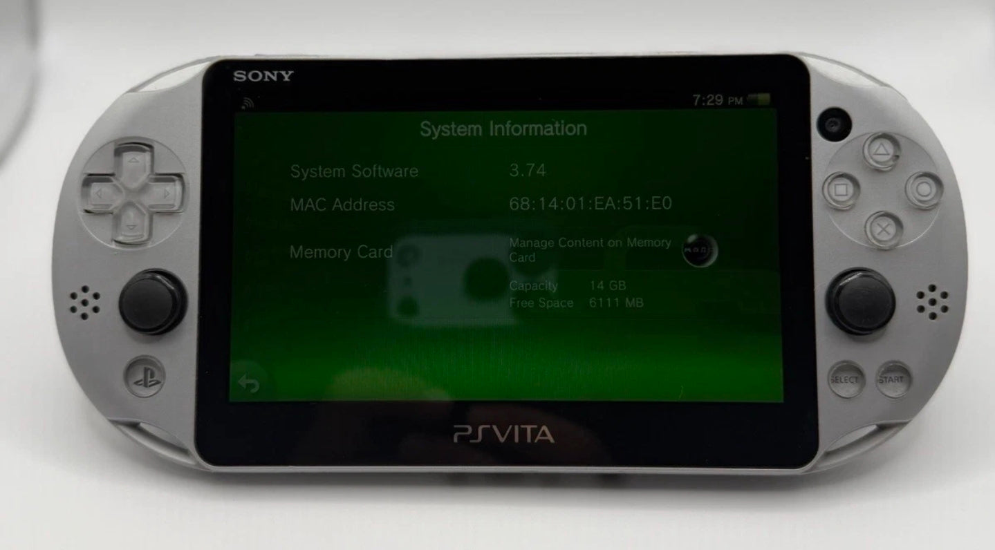 Custom jailbroken PlayStation PS Vita 1000 & Vita 2000 consoles, 512GB SD2Vita SD & accessories