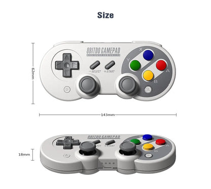 8BitDo Bluetooth Universal Game Controller With Joystick SNES Famicom Arcadeclassics